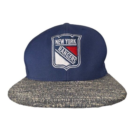 Mitchell & Ness New York Rangers Hockey Snapback Hat Adjustable OS - Picture 1 of 9